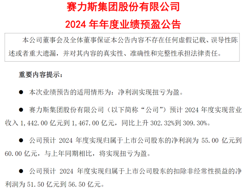 首次盈利，赛力斯是如何逆袭的？