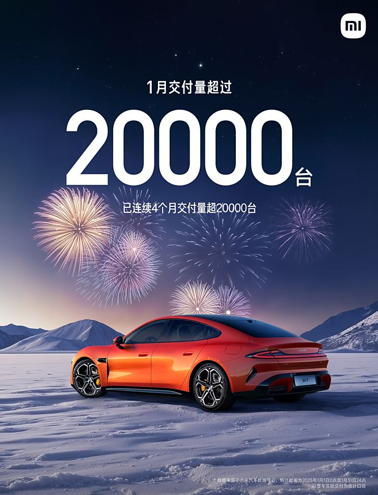 新势力们的速度与激情，2025年1月造车新势力销量大比拼