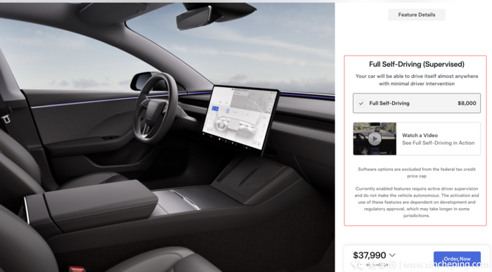 同为特斯拉FSD，国内版功能受限，价格却更高？