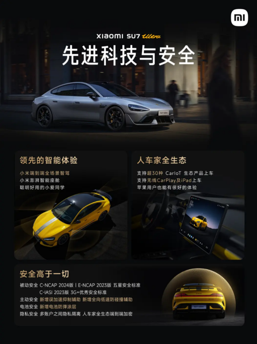 小米SU7 Ultra与现代IONIQ 5 N高性能全能宣言