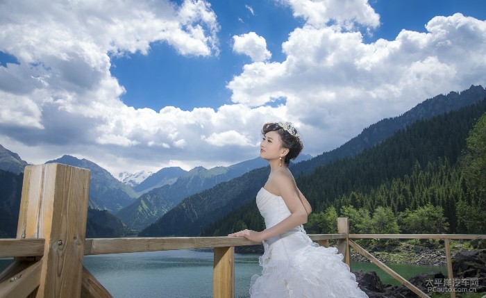 新疆拍摄婚纱照_在新疆拍婚纱照实在太漂亮啦(2)