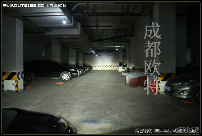 jeep指南者车灯改装q5小糸双光透镜欧司朗氙气大灯指南者改高清图片