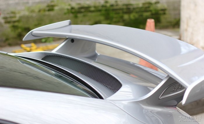 自吸绝唱 银色魅影 gt银保时捷911gt3提车作业高清图片