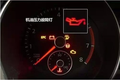 瑞风s3 > 内容  该指示灯常亮,说明机油压力异常,一定要立刻停车检查