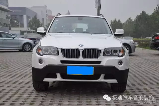 广州汽车音响改装 极速ETON三分频改装宝马X3高清图片