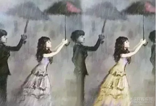 当你为别人撑伞时,请你看看你的身后,有个傻瓜在淋雨.