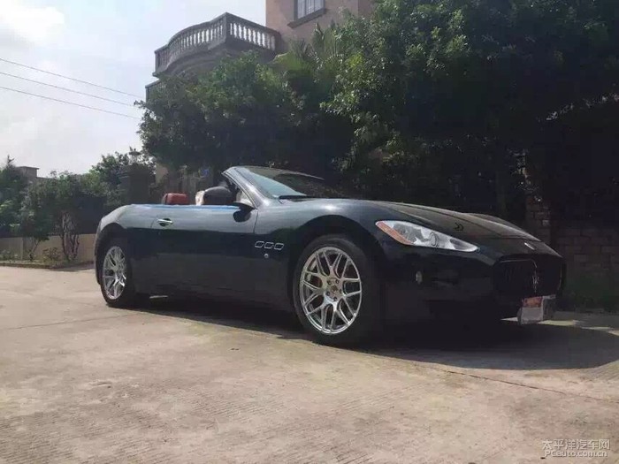 玛莎拉蒂gtc 软顶敞篷高清图片