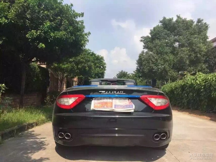 玛莎拉蒂gtc 软顶敞篷高清图片