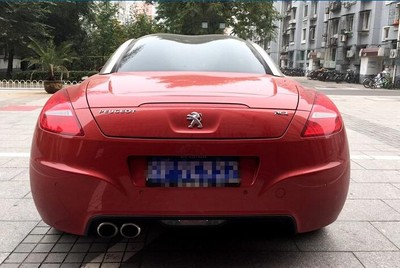 魅力无法阻挡,红色跑车标致rcz!