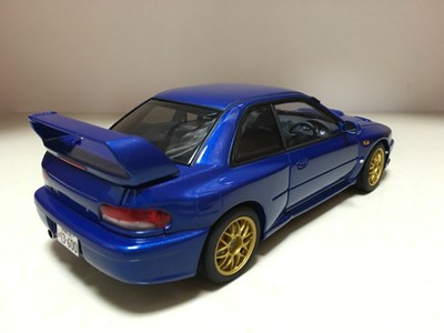 autoart 1/18 subaru impreza 22b 藤原文太boss级座驾