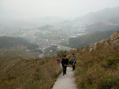 俯瞰龙湾区梅头镇