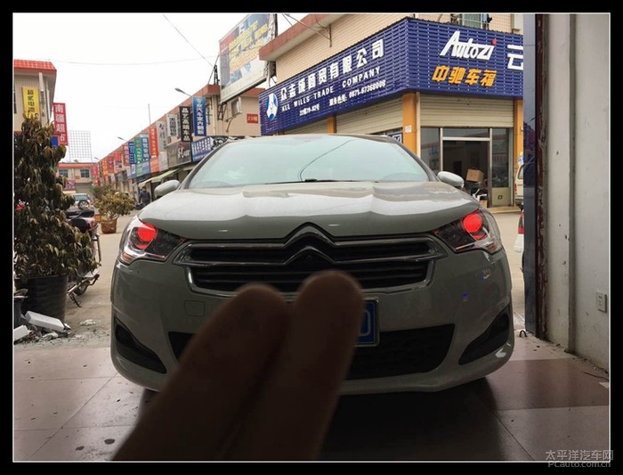 雪铁龙C3 XR改装 论坛车友内饰 轮毂等改装作业高清图片