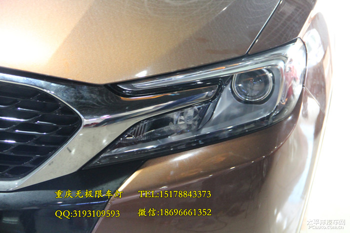 DS6车灯LED大灯 双光透镜LED日行灯飞利浦氙灯 重庆改灯无极限车灯高清图片