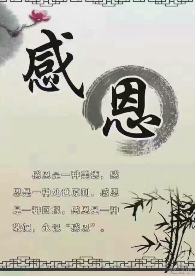 感恩--是一种美德