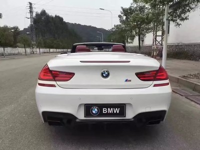 现货2014款 宝马650敞蓬跑车 白红皮 m6包围开蓬