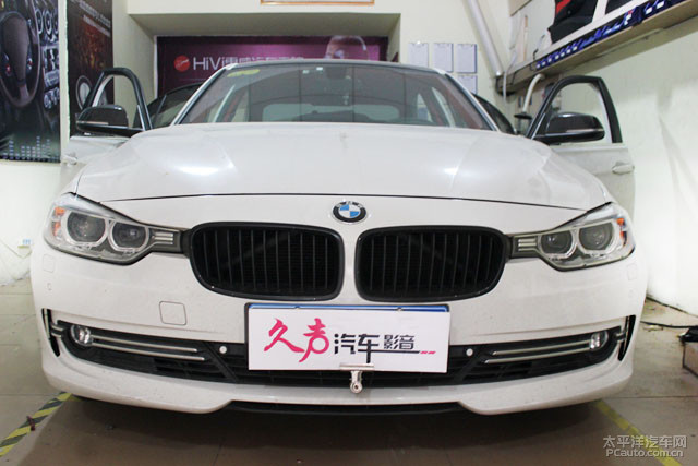 宝马320li汽车音响改装,惠威DX263,K牌,阿尔派H800高清图片