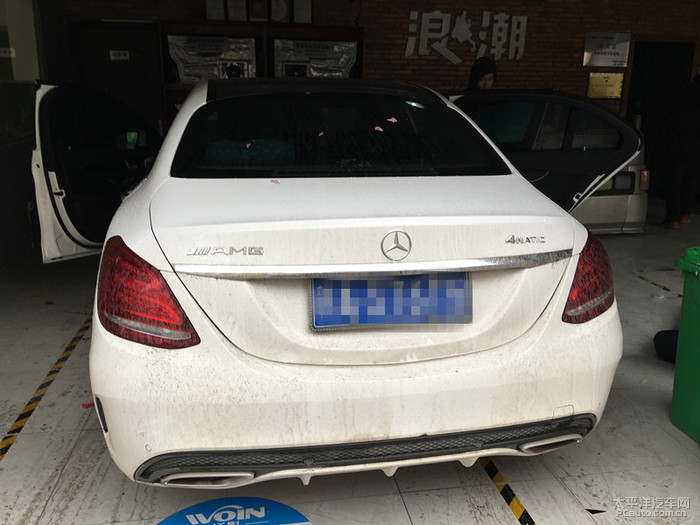 南昌浪潮汽车音响改装 奔驰C200音响改装高清图片