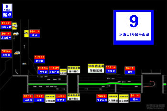 最多人看的 2018年东莞科目三水濂山考场C区