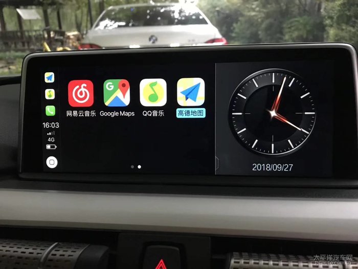 宝马carplay投屏,宝马carplay全屏 宝马3系升级carplay 支持高德/百度地图