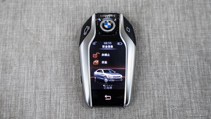 南京宝马新款5系7系g38g12智能液晶钥匙遥控泊车