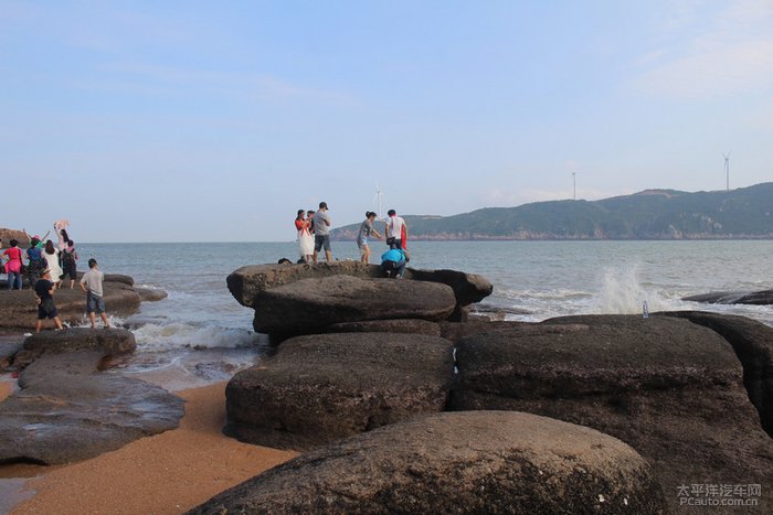 霞浦吕峡沙滩下尾岛