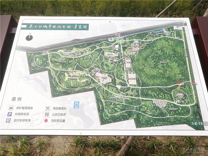 自驾东小口森林公园东小口城市休闲公园