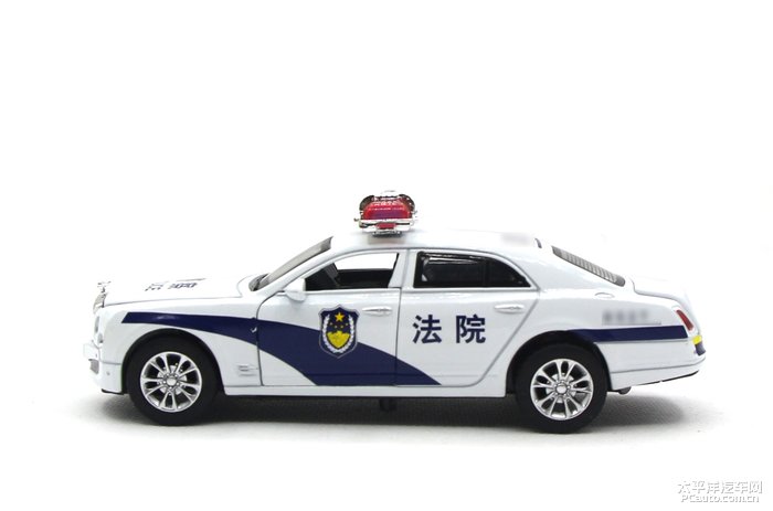 法院警车模型