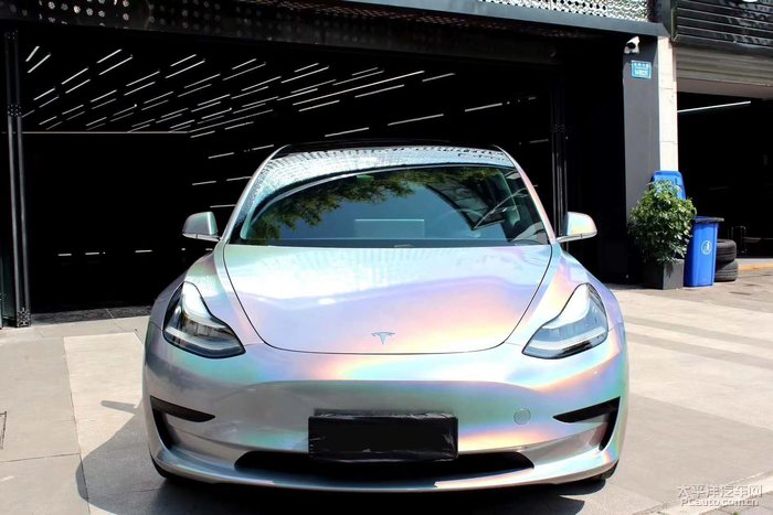 改色?这样的model3停路边mm会主动上车吗?