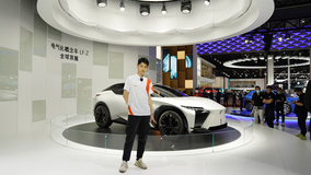 2021上海车展现场：雷克萨斯LF-Z