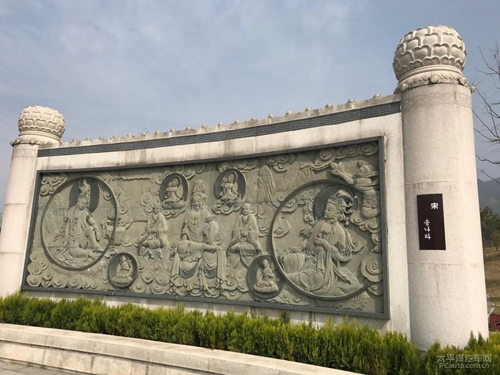 历代名人高僧文化景墙