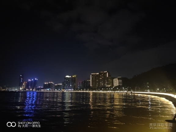 珠海市情侣路夜景