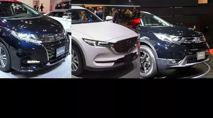 CX-8/CR-V/奧德賽，三款換新面孔的7座車亮相東京車展