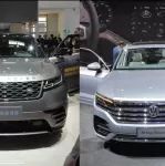 北京車展10分鐘 路虎星脈還是大眾新途銳被上的次數(shù)多？