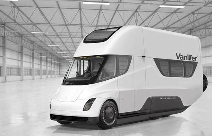 房车也能自动驾驶 特斯拉于2020年推出tesla semi