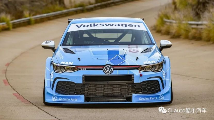 高尔夫8 gti gtc赛车发布,凶狠外观,绝对不吃素