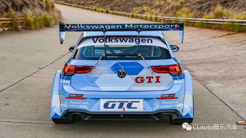高尔夫8 gti gtc赛车发布,凶狠外观,绝对不吃素