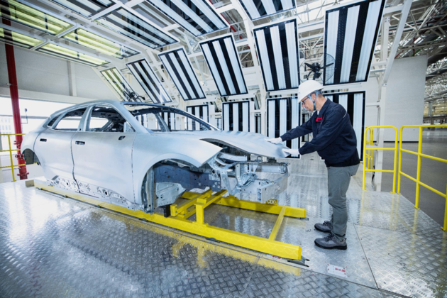 领克ZERO concept量产白车身下线 新车2021年上市