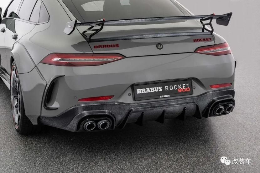 8秒破百!巴博斯rocket系列推出900马力amg gt 63s