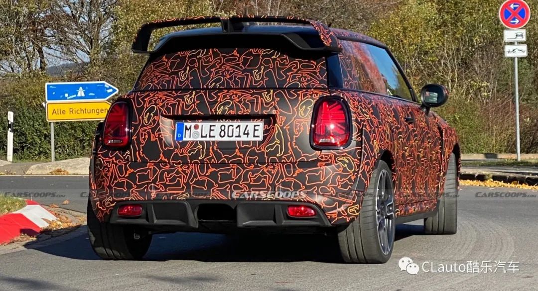 纯电Mini Cooper SE 谍照曝光，JCW GP同款空力套件，帅气拉风 | 酷乐汽车