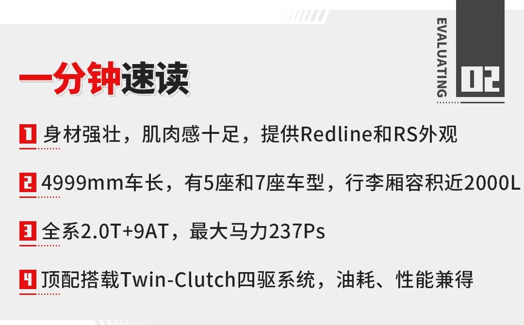 標配2.0T+9AT 后備箱空間超2000L！這SUV當真好用好開