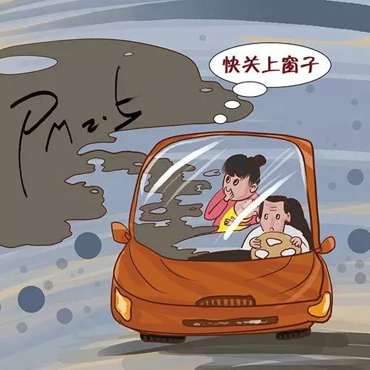 你們都錯了！證據(jù)顯示汽車不致霾，開車能治霾