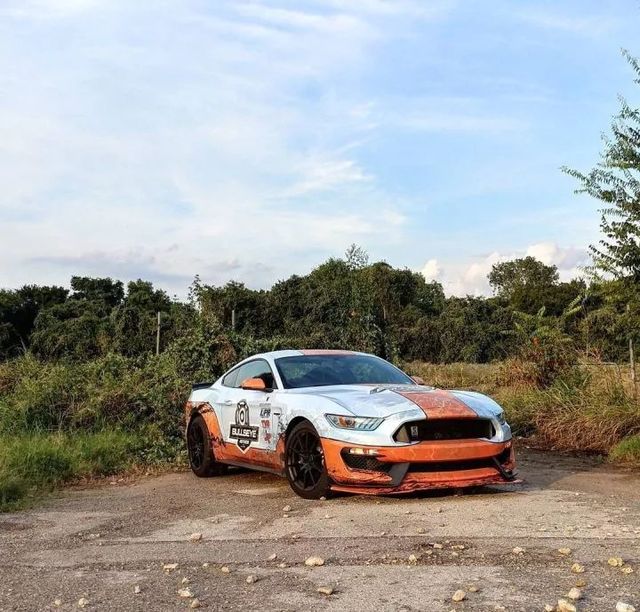 外国女神的赛车梦,眼镜蛇gt350的暴走之路开启!