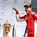 F1 | 英国站战况激烈！维特尔最终笑着夺下冠军