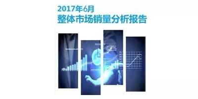 2017年6月整體市場銷量報告