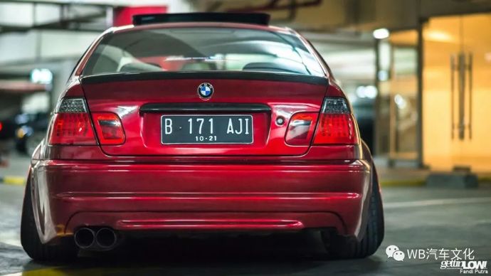 非一般的搭配!宝马bmw e46-318i 改装案例