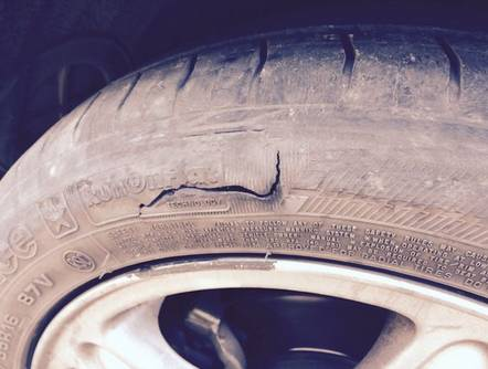 九种不同程度轮胎侧面的破损 要如何处理?
