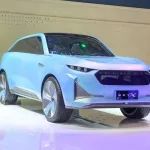 上海車展 | 對開門+變色漆！純電概念SUV WEY-X有多科幻？