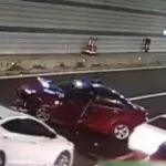 【视频】男子驾车一错再错，车身360°撞隧道壁，导致妻子可能瘫痪
