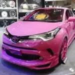 超「少女心」的改装车！日本粉红色C-HR