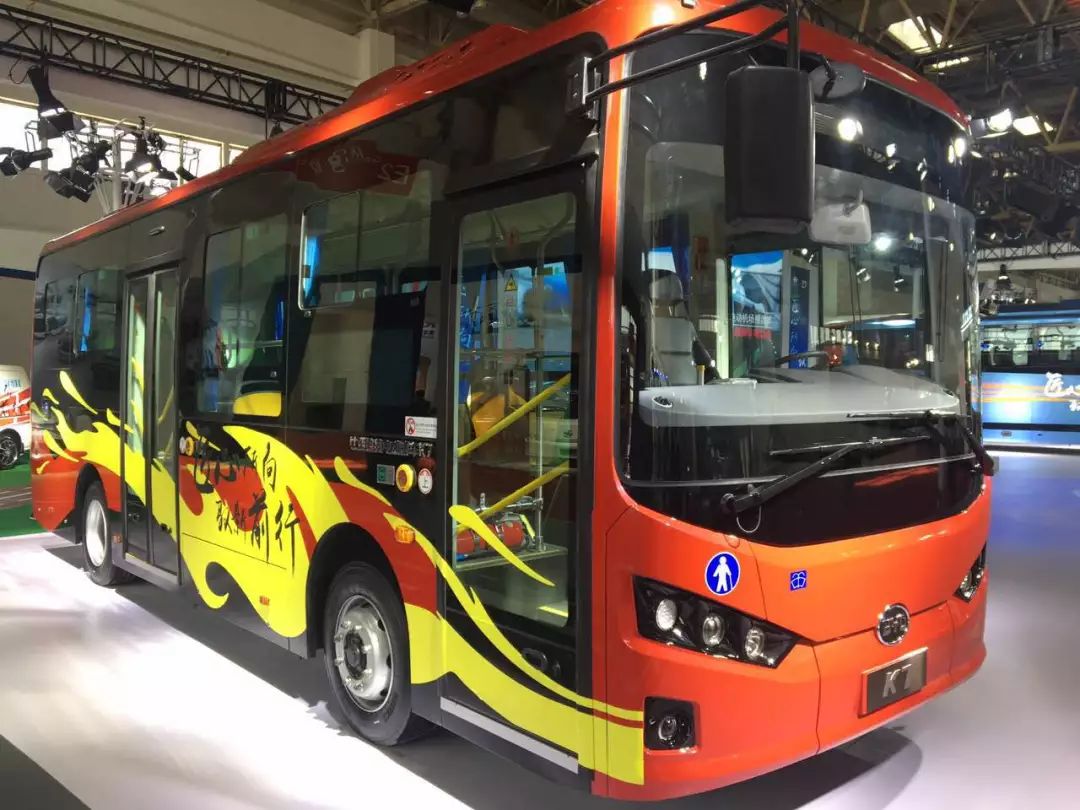 全新造型 比亚迪新款k7纯电动公交车产品解